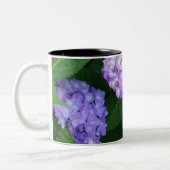 Lavender Hydrangea Zweifarbige Tasse (Links)