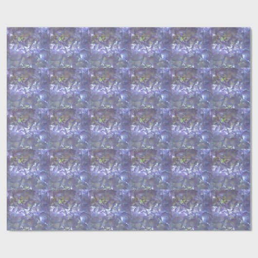 Lavender Hydrangeas Geschenkpapier (Flach)