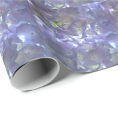 Lavender Hydrangeas Geschenkpapier (Rolleneckpunkt)