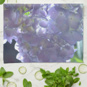 Lavender Hydrangeas Geschirrtuch (Gefaltet)