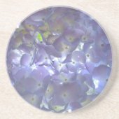 Lavender Hydrangeas Getränkeuntersetzer (Vorne)