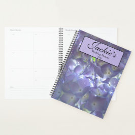 Lavender Hydrangeas lila Blumenhochzeit Planer
