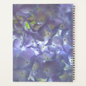 Lavender Hydrangeas lila Blumenhochzeit Planer (Rückseite)