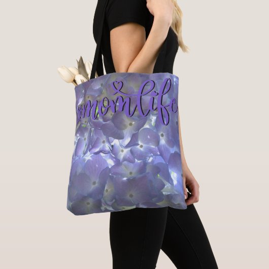 Lavender Hydrangeas Tasche (Von Nahem)