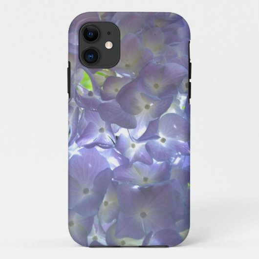 Lavender Hydrangeas violette Blumen Case-Mate iPhone Hülle (Rückseite)