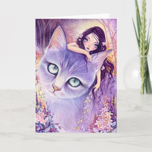 Lavender Illusion - blank card Karte (Vorderseite)