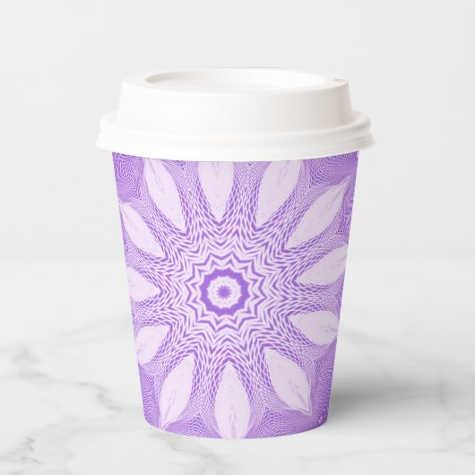 Lavender-Imitate - Design Pappbecher (Vorderseite)