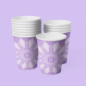 Lavender-Imitate - Design Pappbecher