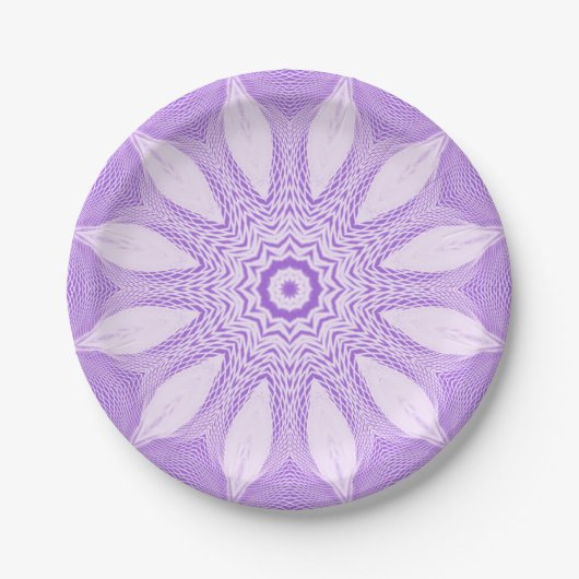 Lavender-Imitate - Design Pappteller (Vorderseite)