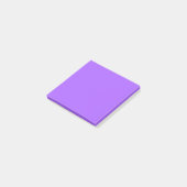Lavender Indigo Solid Schlicht Post-it Klebezettel (angewinkelt)