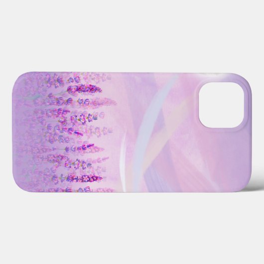 Lavender iPhone Case (Rückseite (Horizontal))