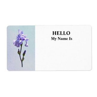 Lavender Iris and Buds