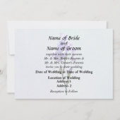 Lavender Iris and Buds Einladung (Vorderseite)