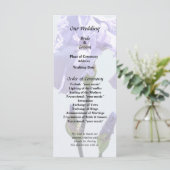 Lavender Iris and Buds Programm (Stehend Vorderseite)