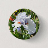 Lavender Iris Button (Vorderseite)