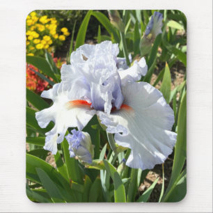 Lavender Iris Mouse Pad Mousepad
