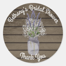 Lavender Jar mit Gipskraut