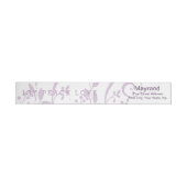 Lavender Jode Peace Liebe Holiday Wraparound Label (Person)