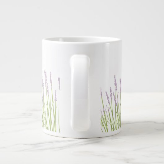 Lavender Jumbo Mug Jumbo-Tasse (Rückseite)