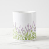 Lavender Jumbo Mug Jumbo-Tasse (Vorderseite)