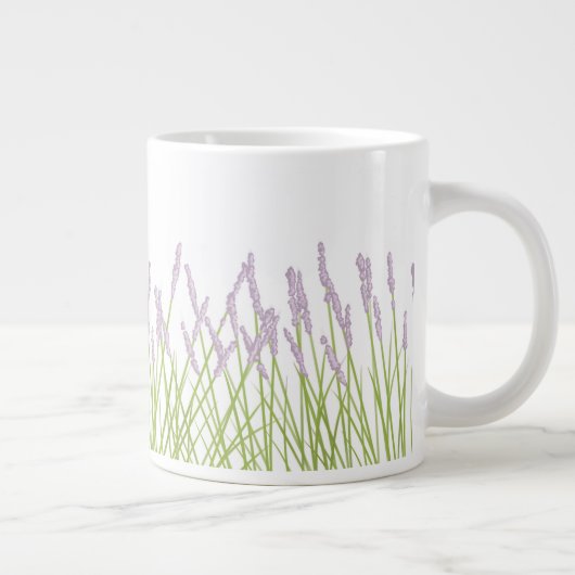 Lavender Jumbo Mug Jumbo-Tasse (Rechts)