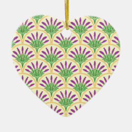Lavender Keramik Ornament