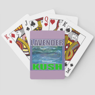 LAVENDER KUSH SPIELKARTEN