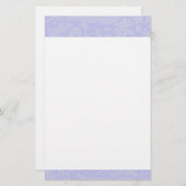 Lavender Lace Border Briefpapier (Vorne/Hinten)