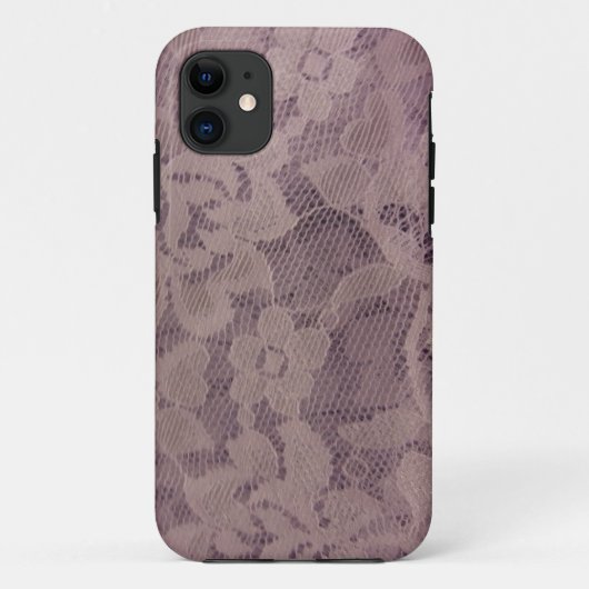 Lavender Lace Case-Mate iPhone Hülle (Rückseite)
