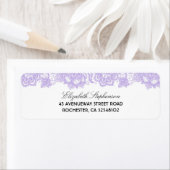 Lavender Lace Elegant White Wedding (Insitu)