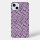 Lavender Lace Floral iPhone Case (Rückseite)