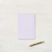 Lavender Lace Post-it Klebezettel (Auf Schreibtisch)