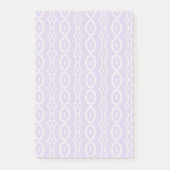 Lavender Lace Post-it Klebezettel (Vorderseite)