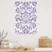 Lavender Lace Regency Gallery Wedding Poster 2 (Küche)