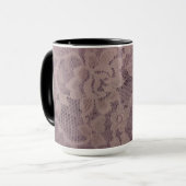 Lavender Lace Tasse (Vorderseite Links)