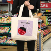 Lavender Lady Bug Tasche