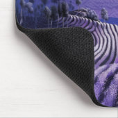 Lavender Landschaft Art Deco Malerei Mousepad (Ecke)