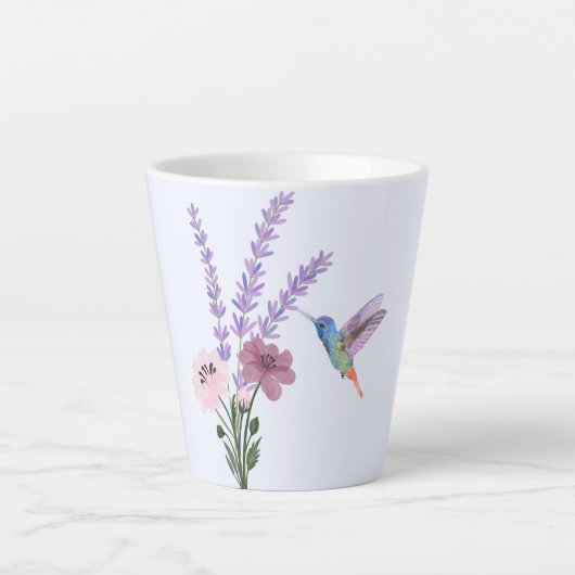 Lavender Latte Tasse (Vorderseite)