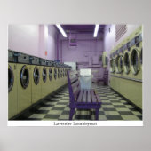 Lavender Laundrymat Poster (Vorne)