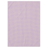 Lavender Lemon Polkadots Tischdecke (Vorderseite)