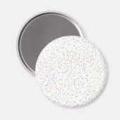 Lavender Lemonade gesprenkelte Punkte Magnet (Vorderseite/Rückseite)
