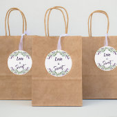 Lavender Liebe ist Sweet Vielen Dank Gastgeschenk Geschenkanhänger