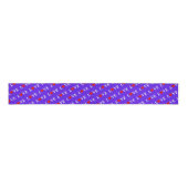 Lavender LIEBE Moderner Chic Ripsband (Vorderseite)