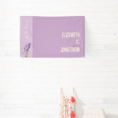 Lavender Liebe Wedding Banner (InSitu)