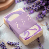 Lavender Liebe Wedding Einladungsbanderole