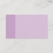 Lavender Liebe Wedding Platzkarte (Rückseite)