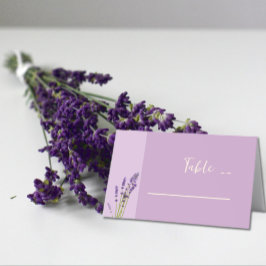 Lavender Liebe Wedding Platzkarte