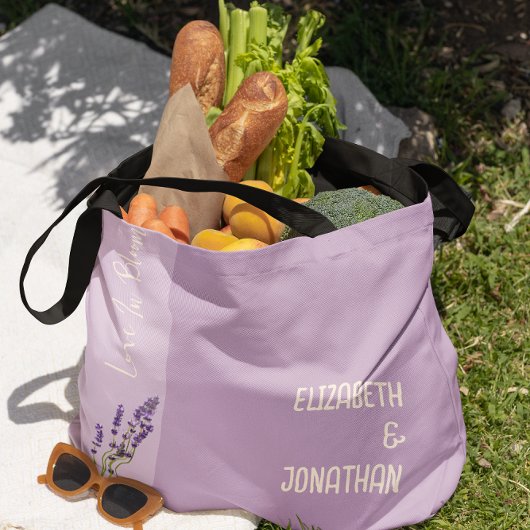 Lavender Liebe Wedding Tasche