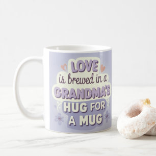 Lavender Light Blue Oma Kaffeetasse