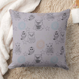 Lavender Lila Nachtschwärmer Kissen